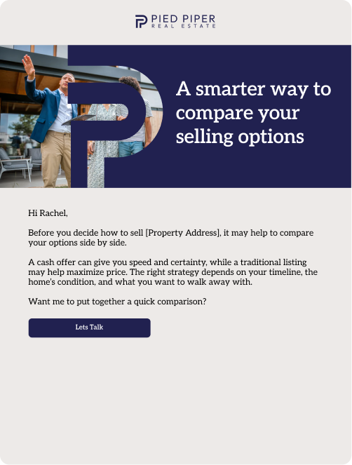 Email: a smarter way to compare your selling options