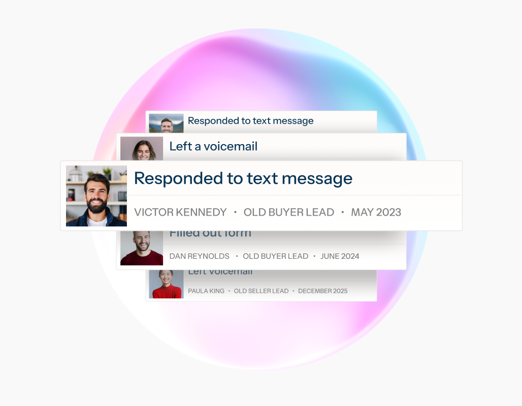 Nimbus following up with contacts by call, text and email